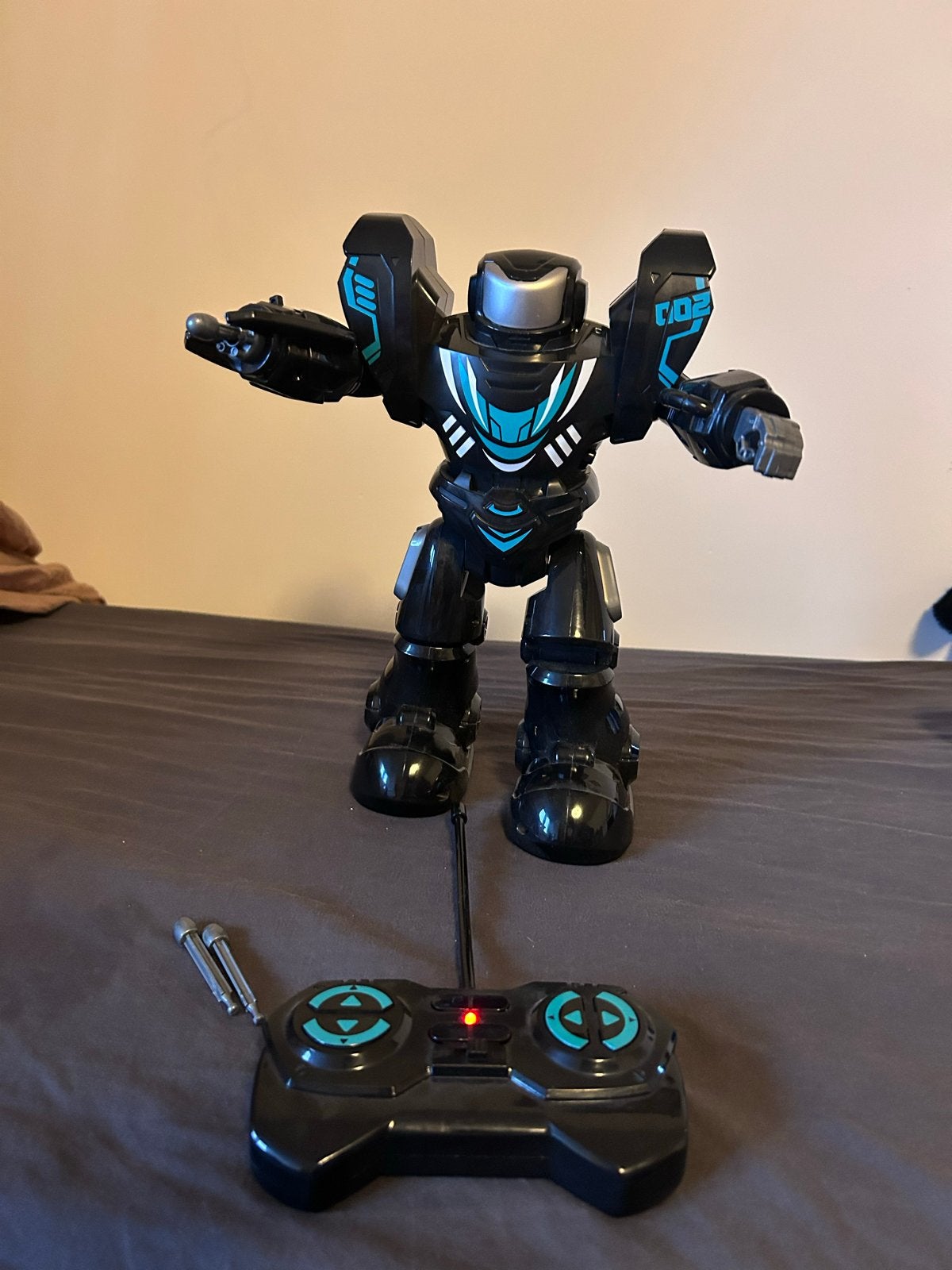 Silverlit Robo Blast One Mini Black met afstandsbediening, Ophalen of Verzenden, Gebruikt