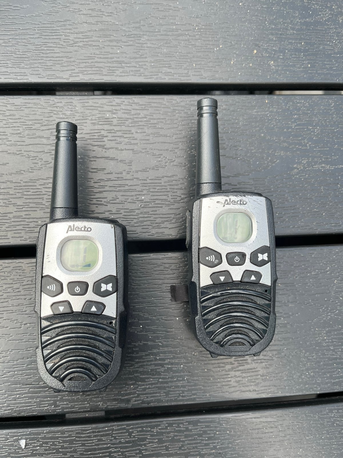 Alecto Walkie Talkie Set - Ideaal voor Avontuur, Gebruikt, Ophalen of Verzenden, Portofoon of Walkie-talkie, Met broekklem