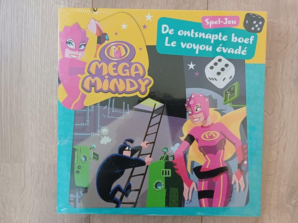 Bordspel Mega Mindy nieuw in sealing, Drie of vier spelers, Ophalen of Verzenden, Nieuw, Studio 100