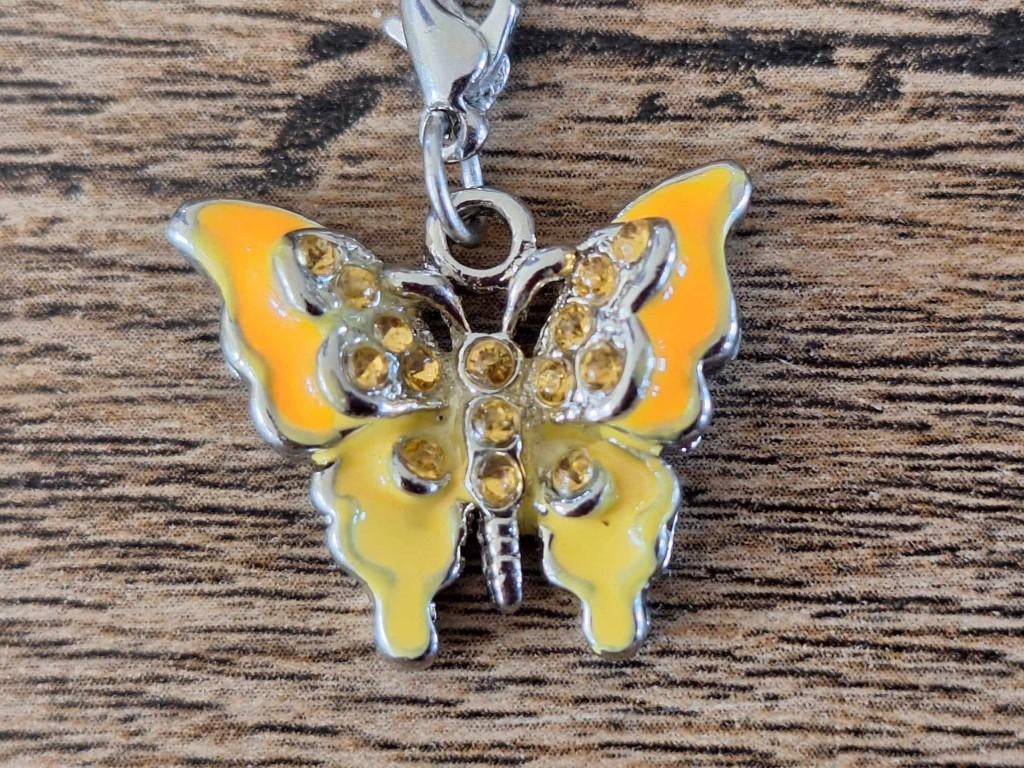 Telefoonhanger : Vlinder !! 6, Info@keycharms.nl, Nieuw, Medemblik, Telefoonhanger of Accessoire