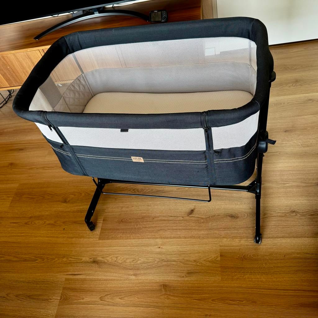 Leuk by TWF Co-sleeper/Wiegje, Kinderen en Baby's, Babywiegjes en Ledikanten, Ophalen of Verzenden, Zo goed als nieuw, Wieg