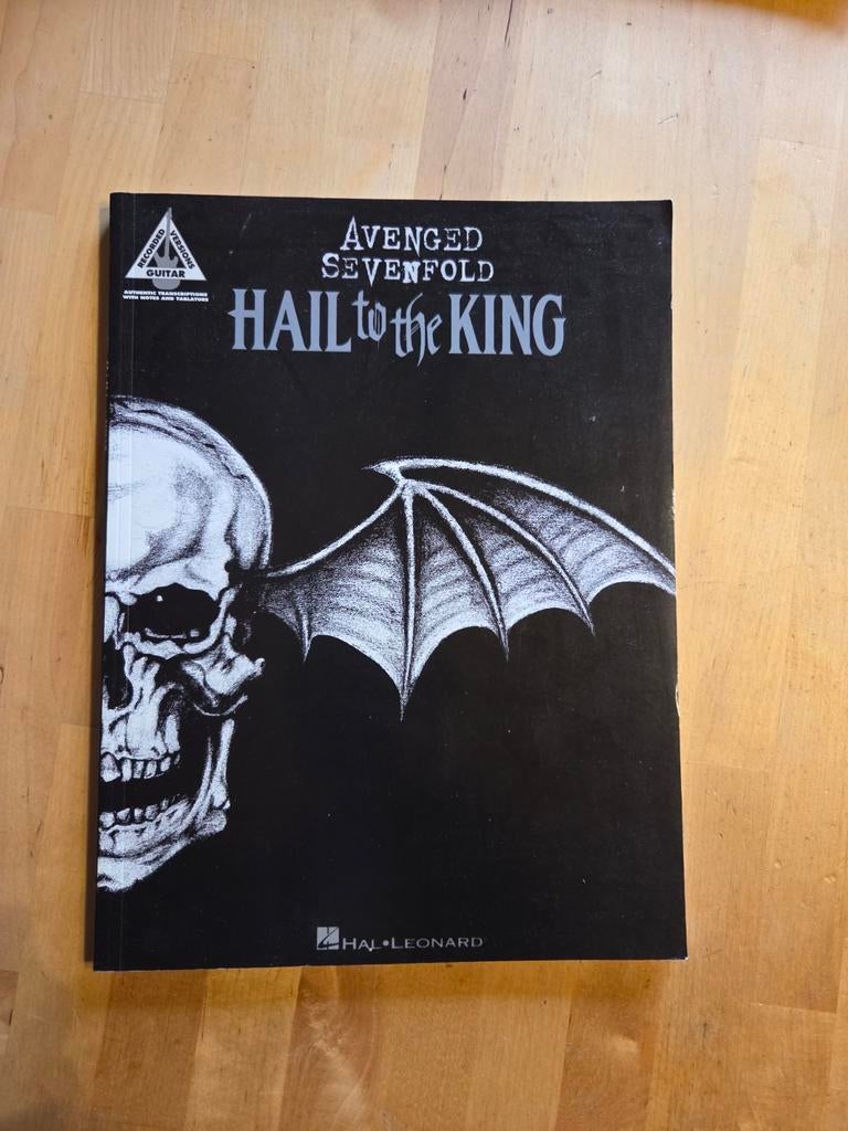 Avenged Sevenfold - Hail to the King - Gitaar Tablatuur Boek, Gitaar, Nieuw, Ophalen of Verzenden, Rock en Metal