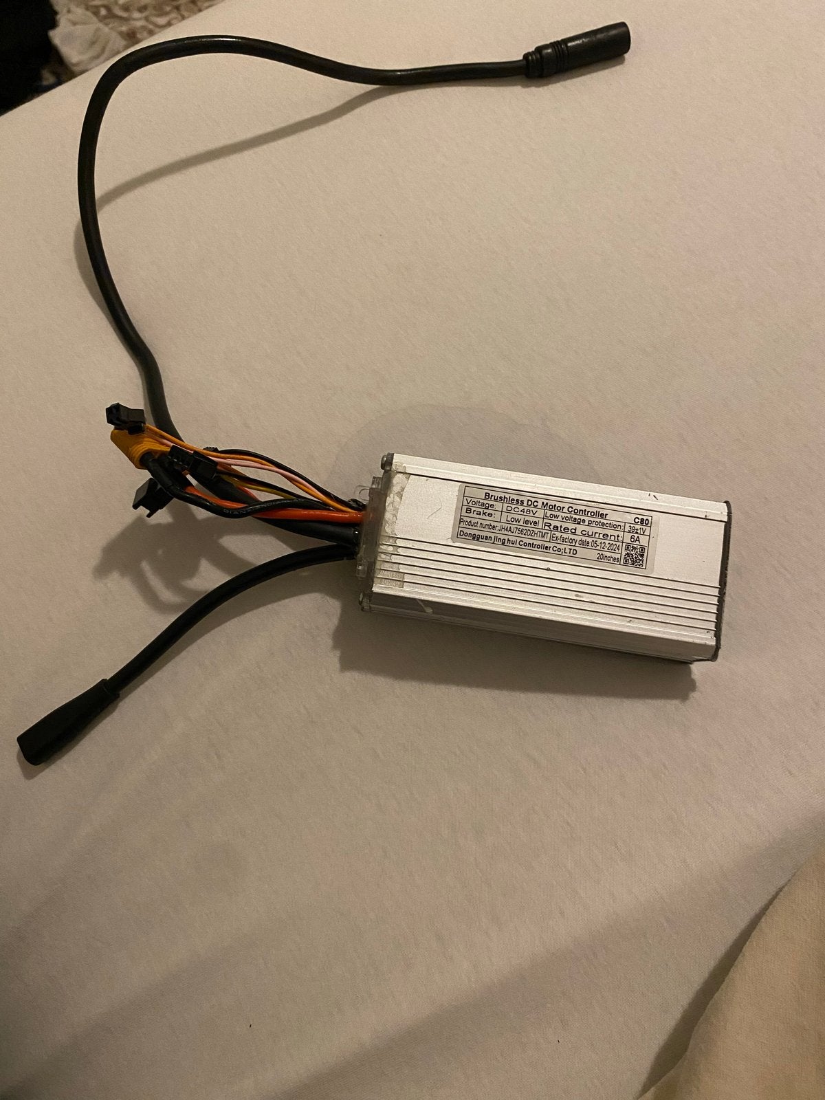 Brushless DC Motor Controller C80 voor E-bike 48V, Gebruikt, Motor, Aluminium, Ophalen