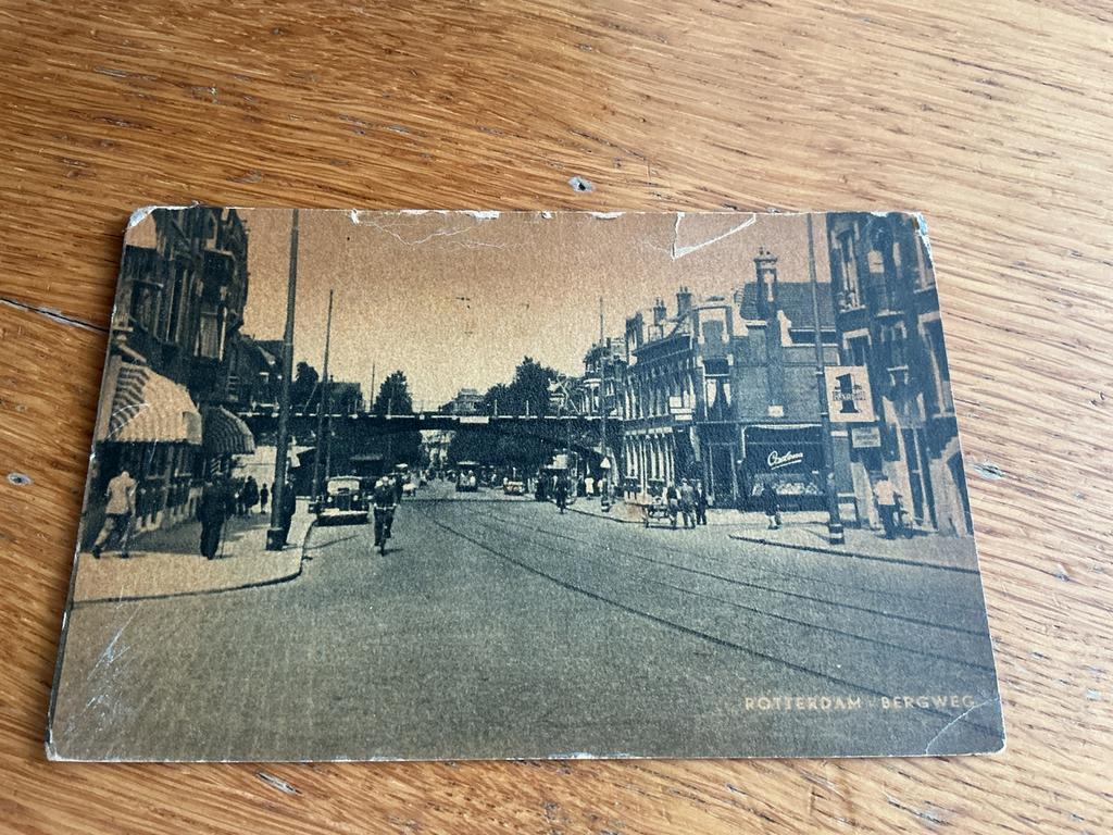 T196 Rotterdam Bergweg, Ophalen of Verzenden, Voor 1920, Zuid-Holland