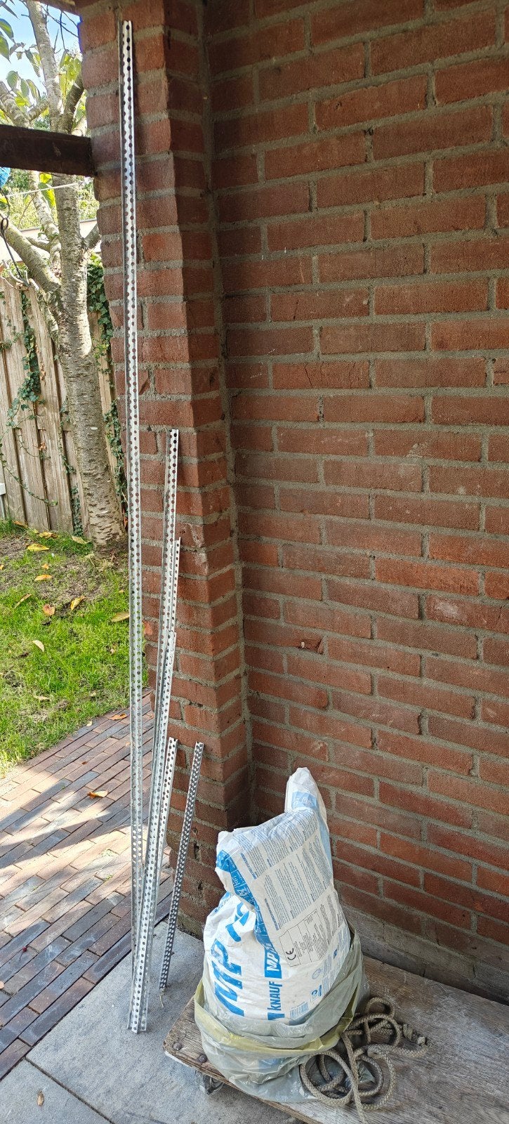 Knauf MP75 halve zak stuc met stucprofielen, Ophalen, Nieuw