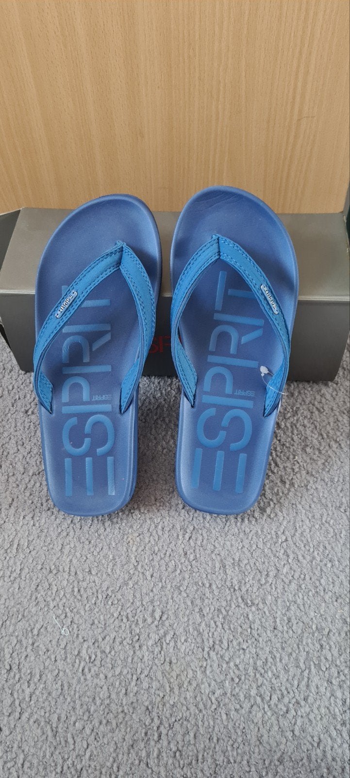 Esprit slippers - Maat 38 - Blauw - Nieuw, Slippers, Blauw, Nieuw, Ophalen of Verzenden