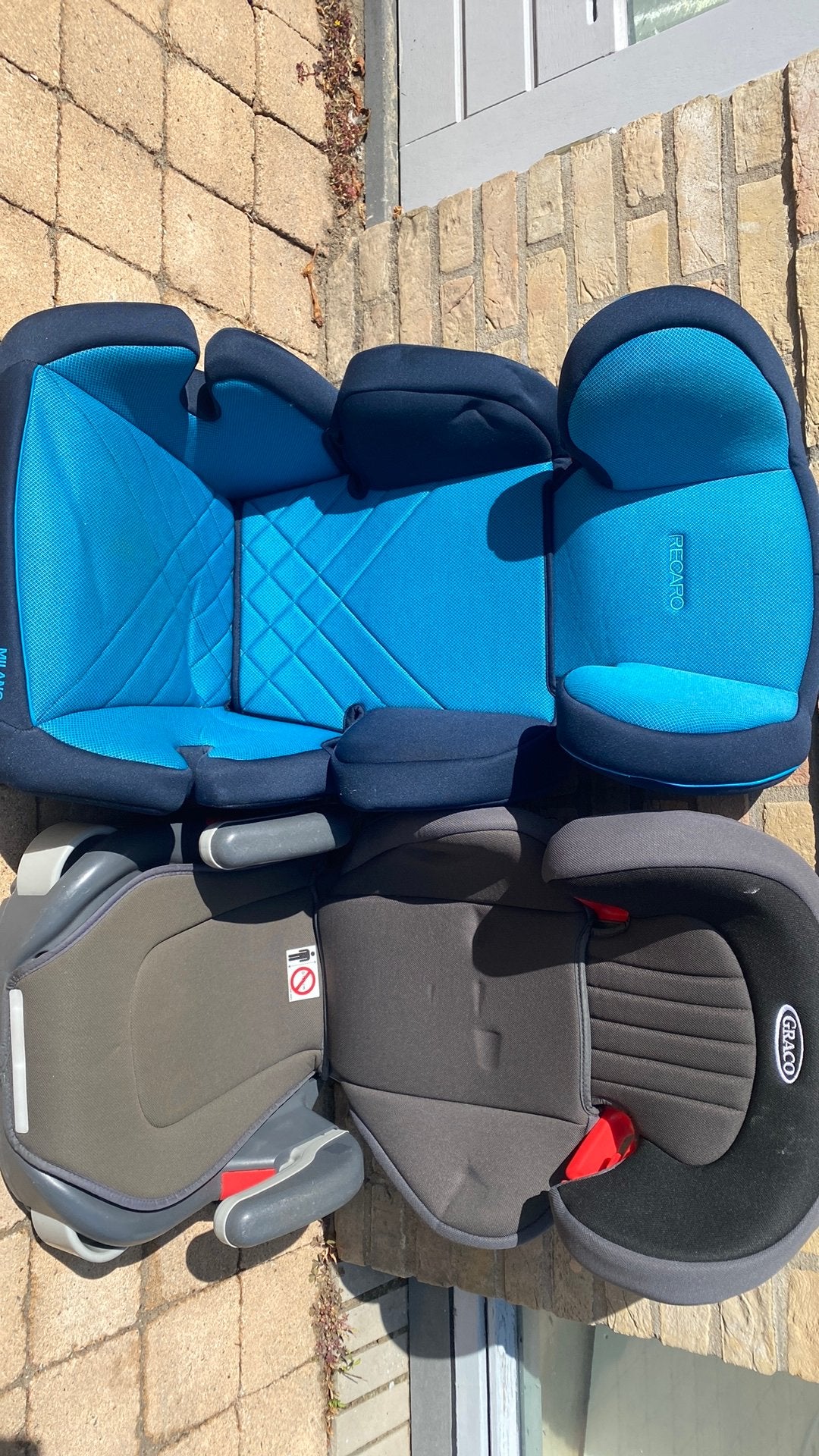 Twee autostoeltjes, Kinderen en Baby's, Autostoeltjes, 9 t/m 36 kg, Slaapstand, Ophalen, Overige merken