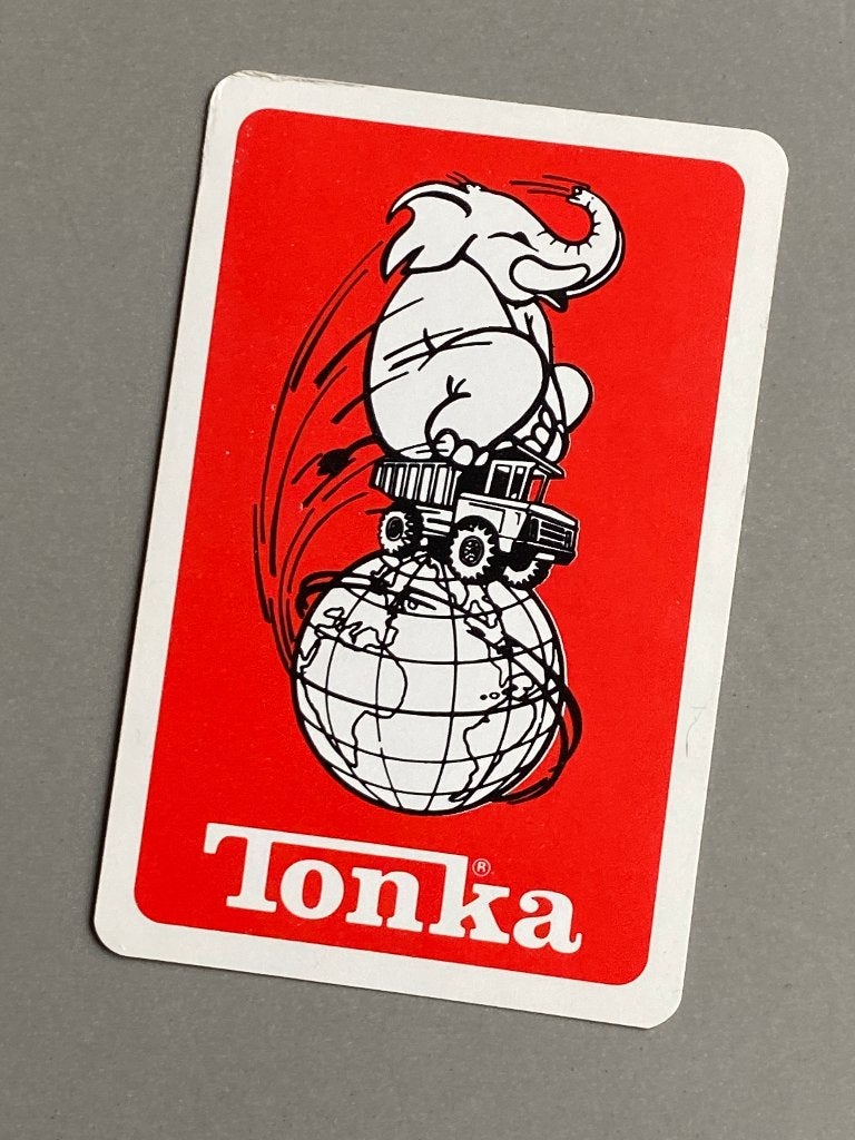 antiek speelgoed / Tonka dubbelspel / kwartetspel jaren 70., Ophalen of Verzenden