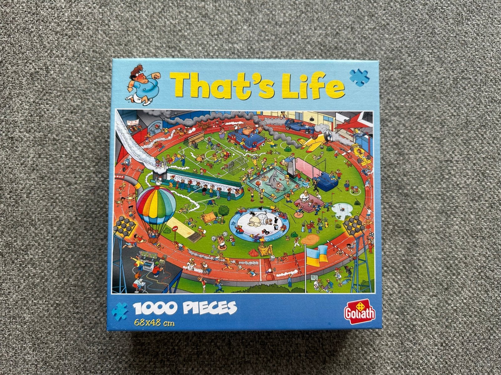 That's Life puzzel 1000 stukjes Goliath, Ophalen of Verzenden, 500 t/m 1500 stukjes, Zo goed als nieuw, Legpuzzel