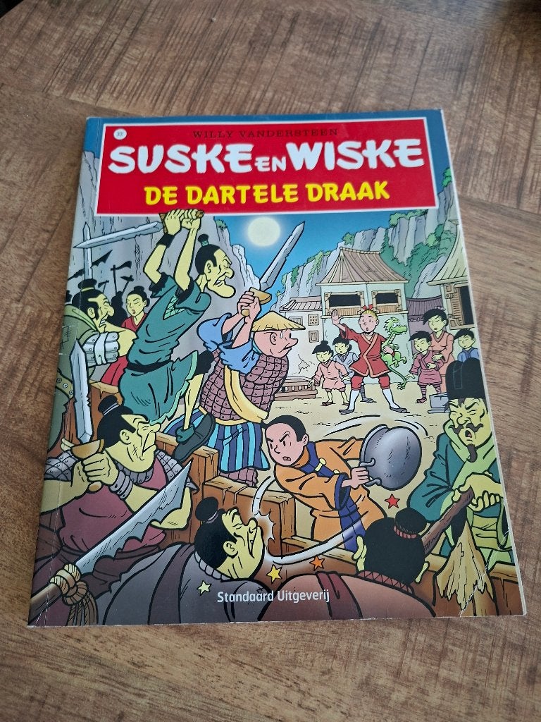 Suske en Wiske 301 – De dartele draak, Eén stripboek, Ophalen of Verzenden, Zo goed als nieuw