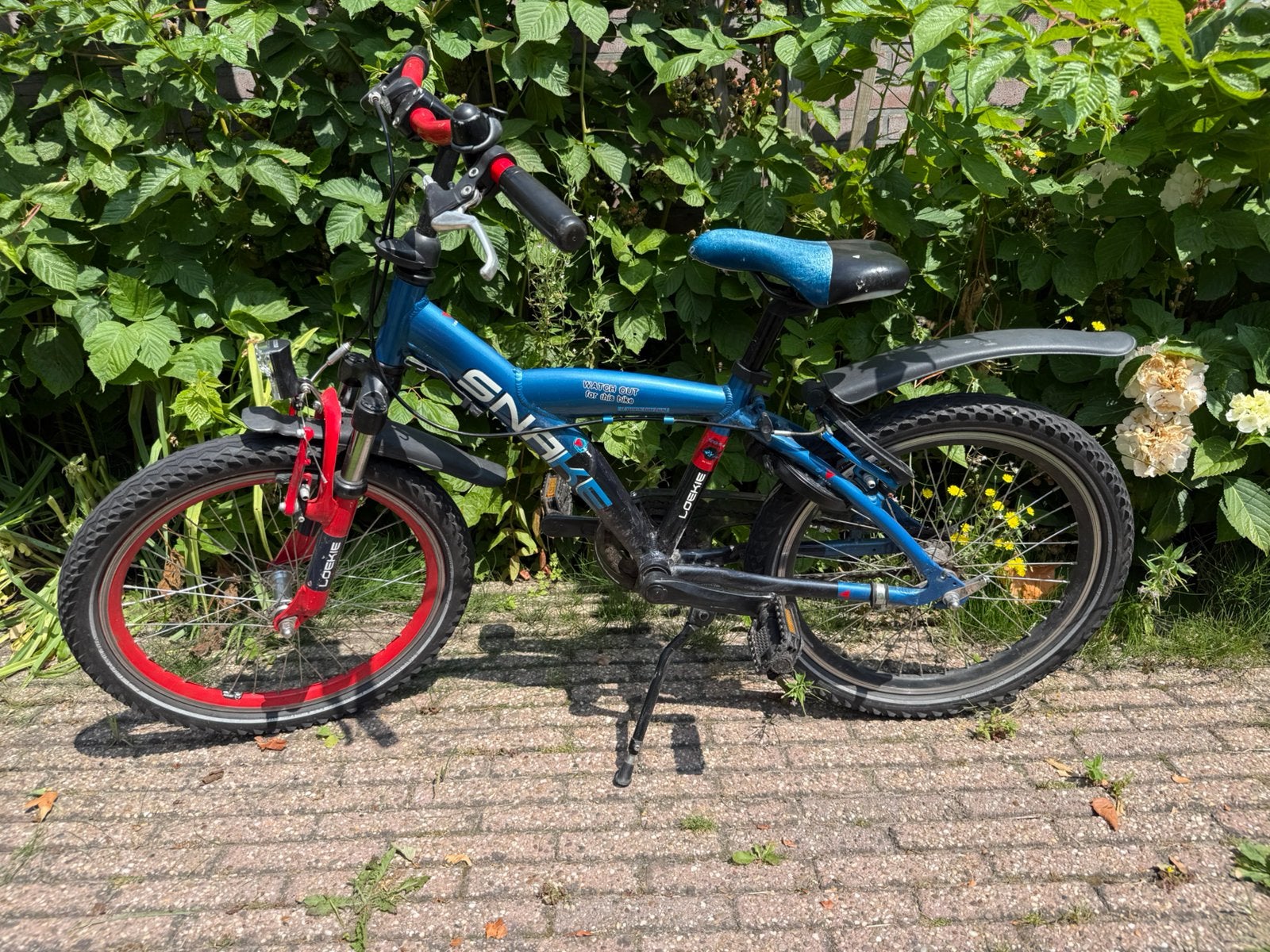 Loekie Snake 20 inch, Fietsen en Brommers, Fietsen | Jongens, Ophalen, Terugtraprem, 20 inch, Handrem