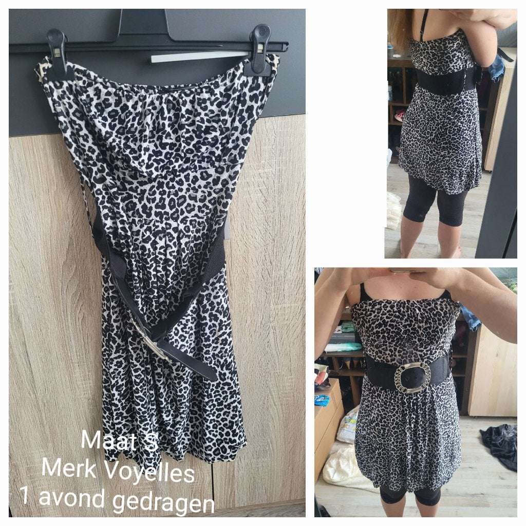 Verschillende leuke jurkjes, Kleding | Dames, Jurken, Zo goed als nieuw, Maat 36 (S), Blauw, Boven de knie, Ophalen of Verzenden