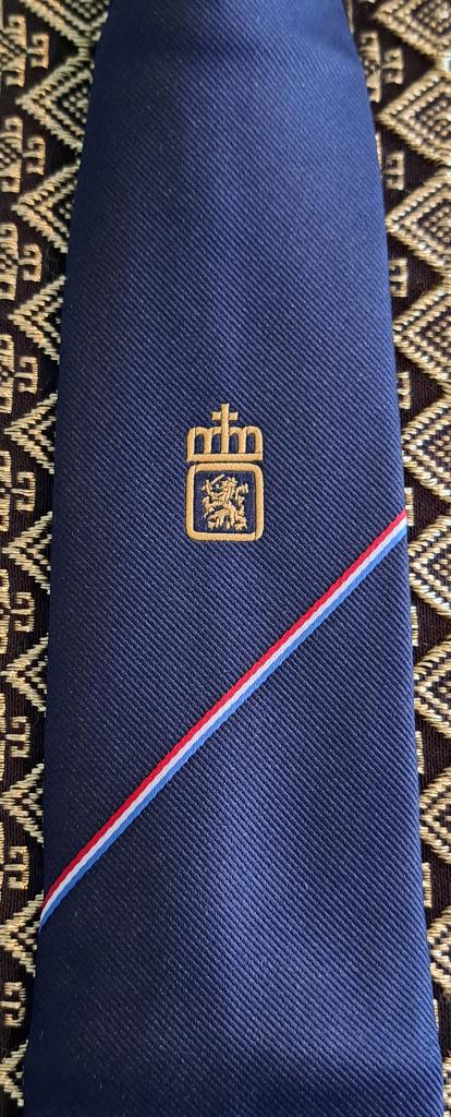 Koninklijke Landmacht stropdas blauw, Verzamelen, Militaria | Algemeen, Ophalen of Verzenden, Landmacht, Nederland, Kleding of Schoenen