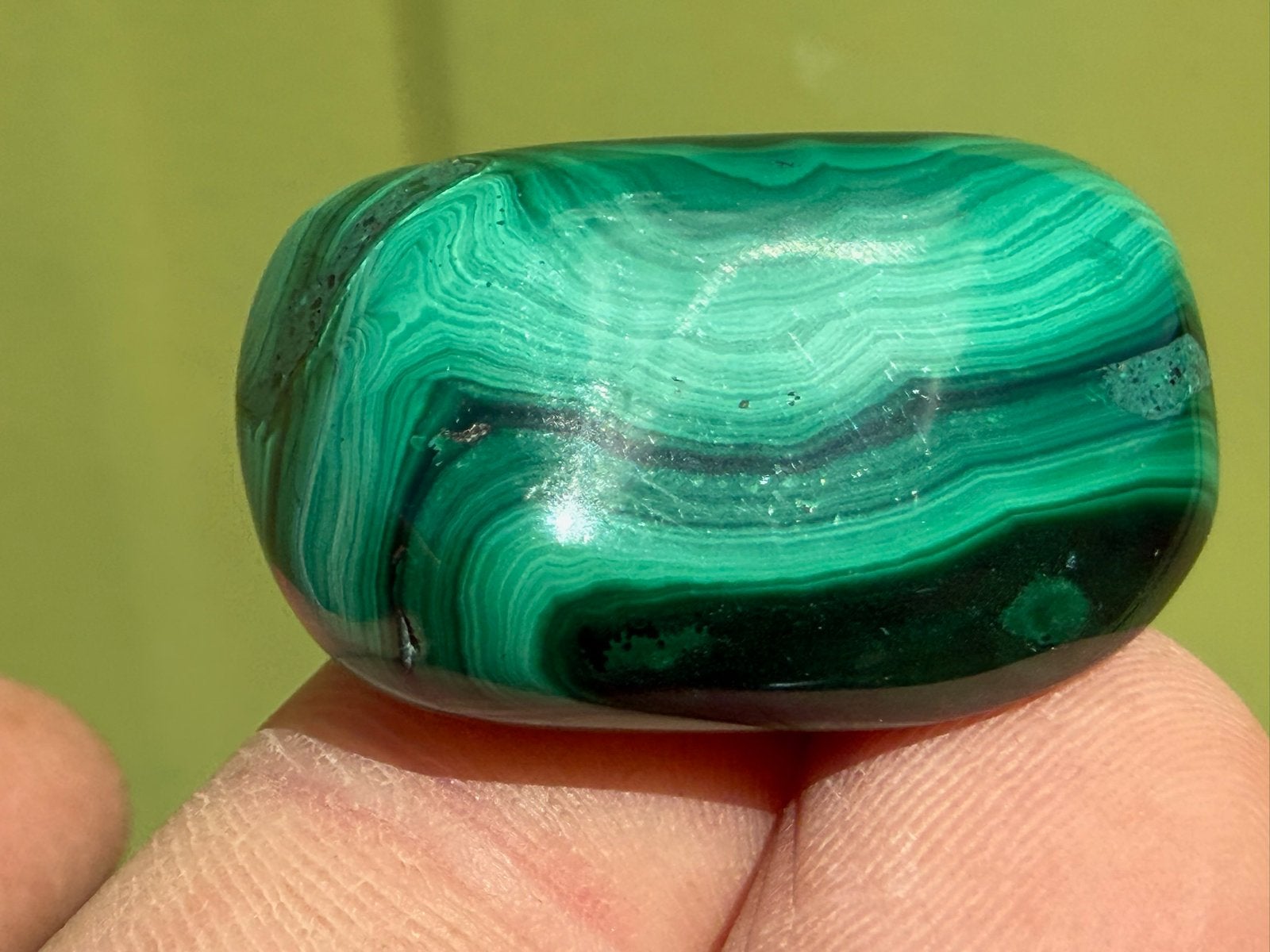 Malachiet broekzaksteen mineralen edelstenen, Ophalen of Verzenden, Mineraal