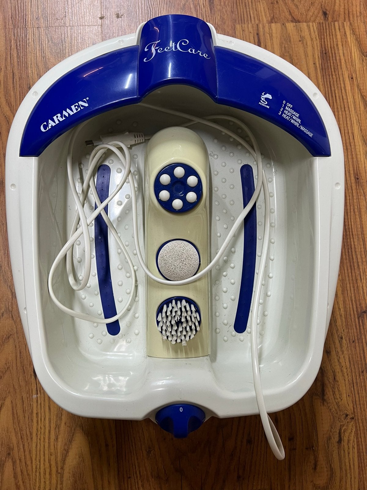 Carmen FeetCare Voetenbad met Massage en Warmtefunctie, Ophalen, Gebruikt