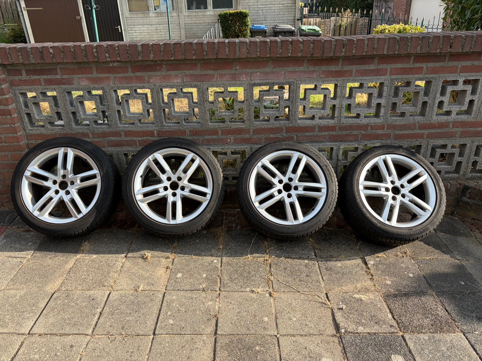 18 inch originele Audi S-Line velgen, Auto-onderdelen, Banden en Velgen, Ophalen, 18 inch, Gebruikt, Velg(en)