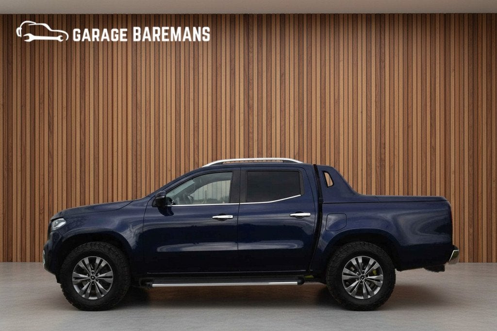 Mercedes-Benz X-Klasse 250 d 4-MATIC Pure (bj 2017), Auto's, Mercedes-Benz, Gebruikt, Blauw, Leder, Bedrijf