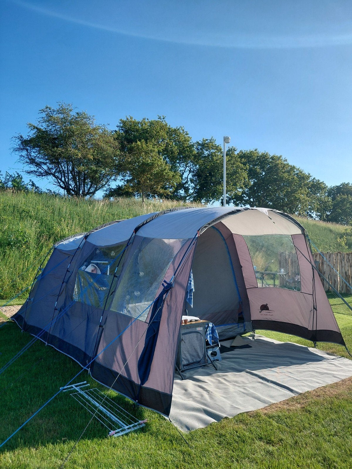 4 persoons tent., Ophalen, Gebruikt, Tot en met 4