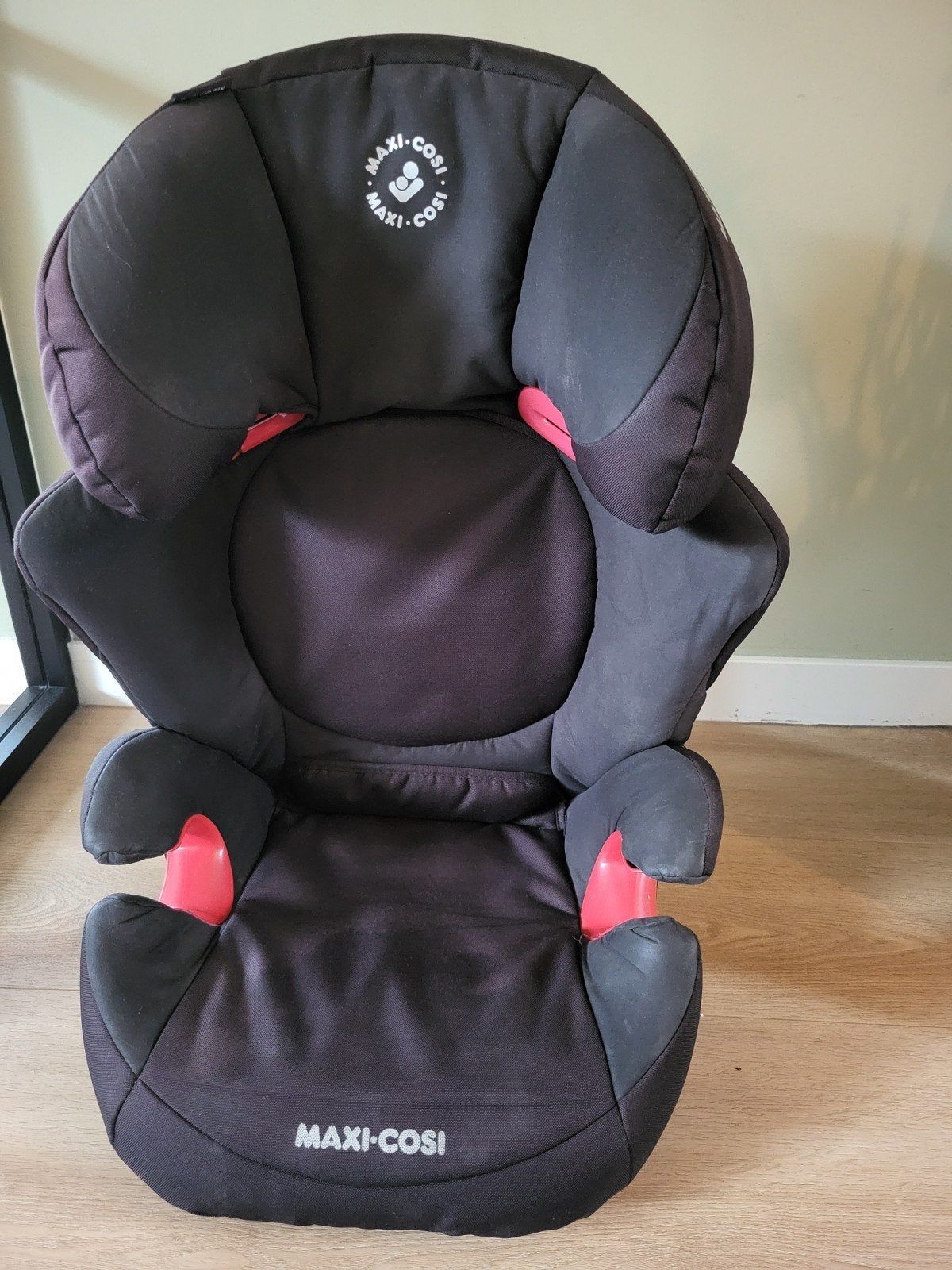 Maxi-cosi zwart Rodi XP Fix, Ophalen, Gebruikt, 15 t/m 36 kg, Verstelbare rugleuning