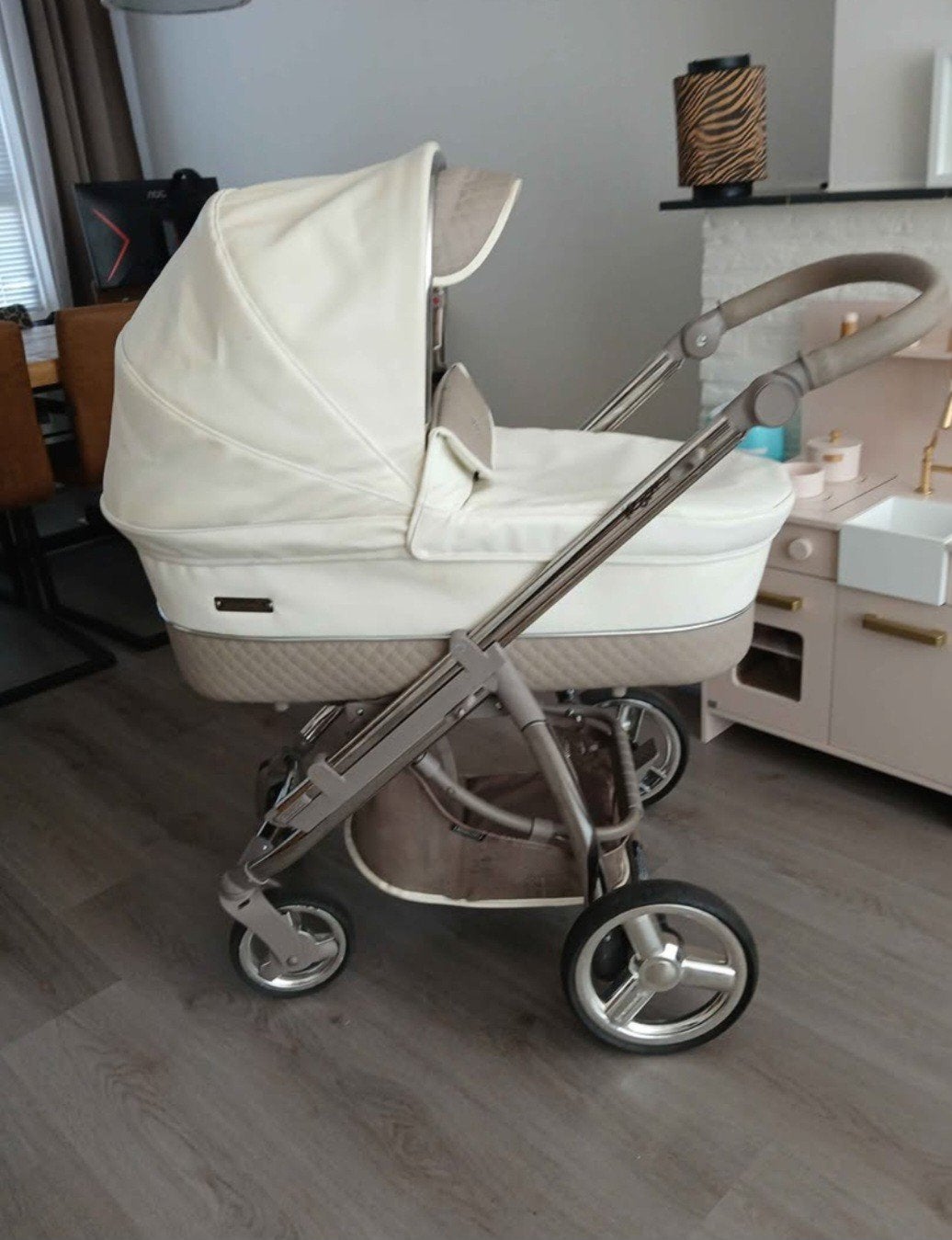 Bebecar kinderwagen 3 in 1 set., Overige merken, Met autostoeltje, Ophalen of Verzenden, Zo goed als nieuw
