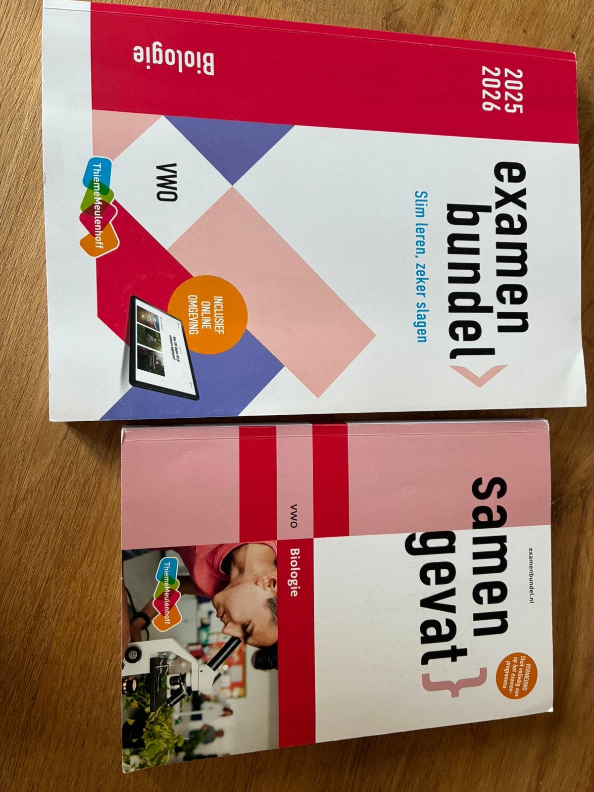 eXamengevat en examenbundel biologie VWO, Boeken, Schoolboeken, Ophalen of Verzenden, Zo goed als nieuw, VWO, Biologie