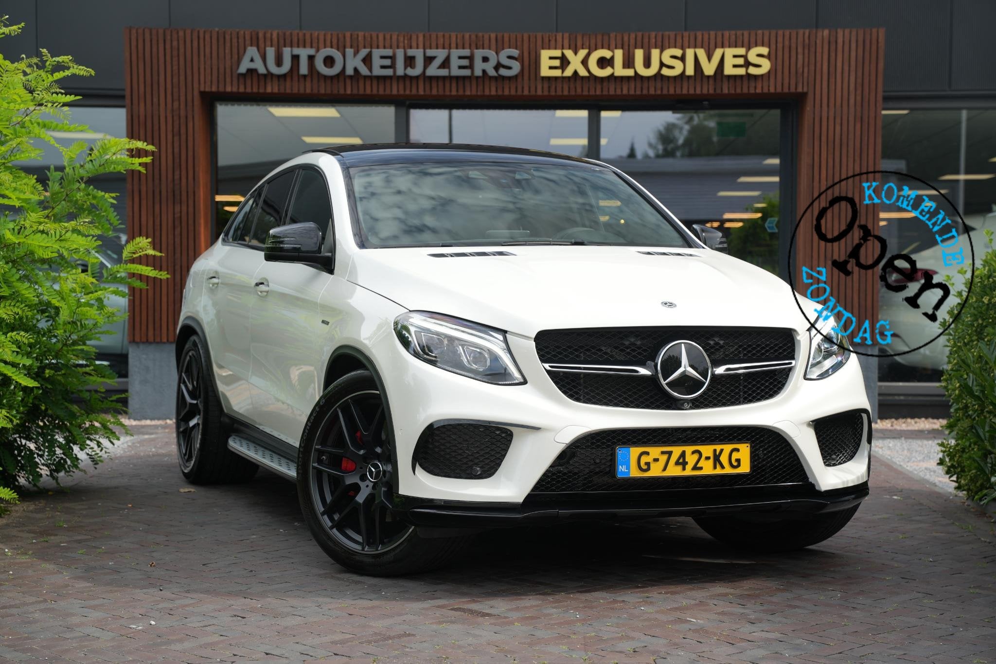 Mercedes-Benz GLE-klasse Coupé 43 AMG 4MATIC 63 AMG Pano, Auto's, Automaat, Gebruikt, 367 pk, 11 km/l
