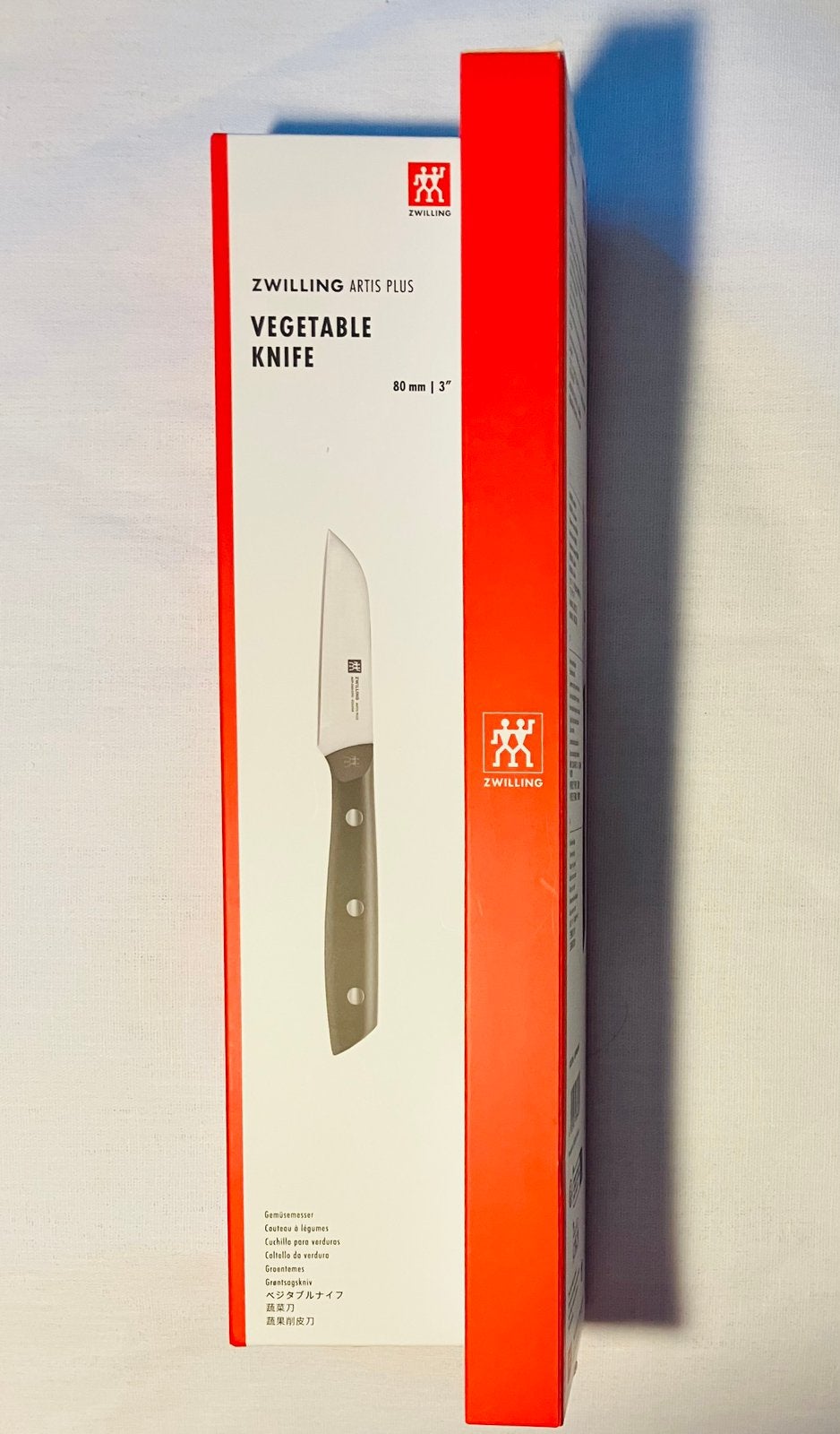 Zwilling Artis Plus Groentemes 80mm / 3 inch  NIEUW, Huis en Inrichting, Ophalen of Verzenden, Nieuw