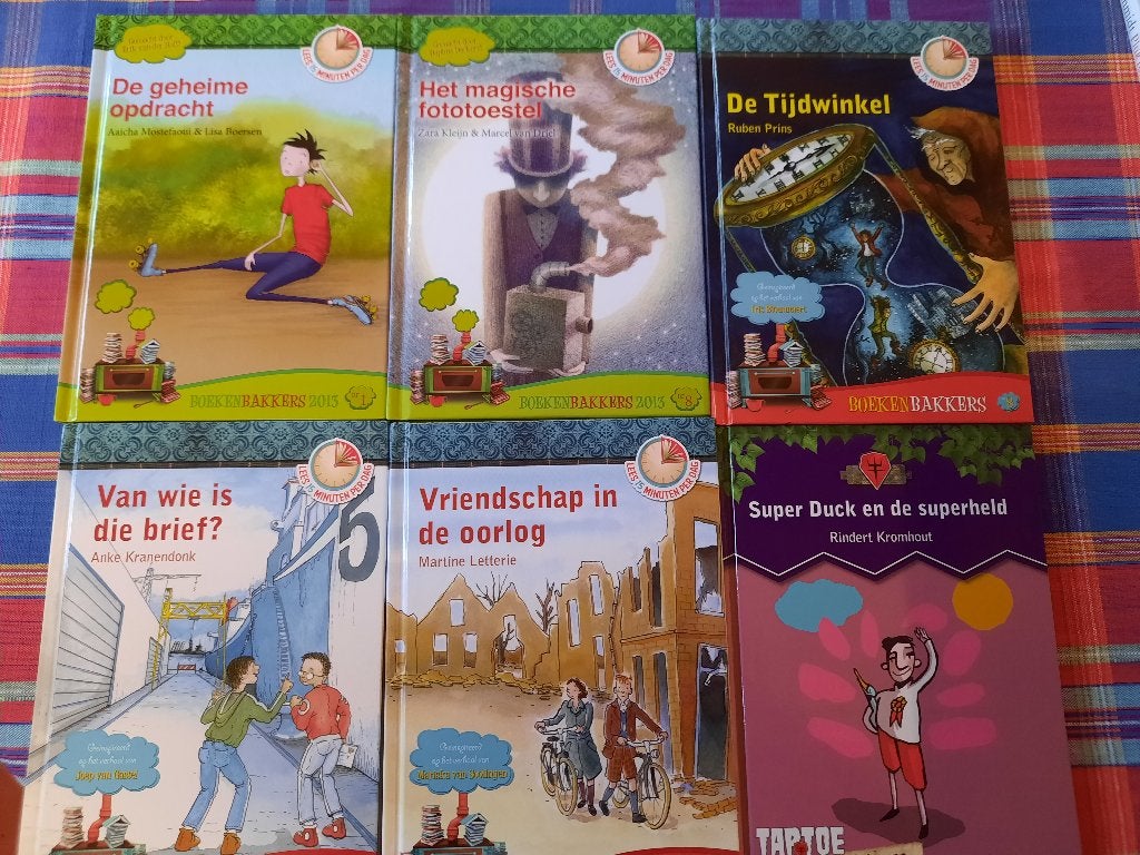 6 leuke leesboekjes, Ophalen of Verzenden, Gelezen, Fictie algemeen