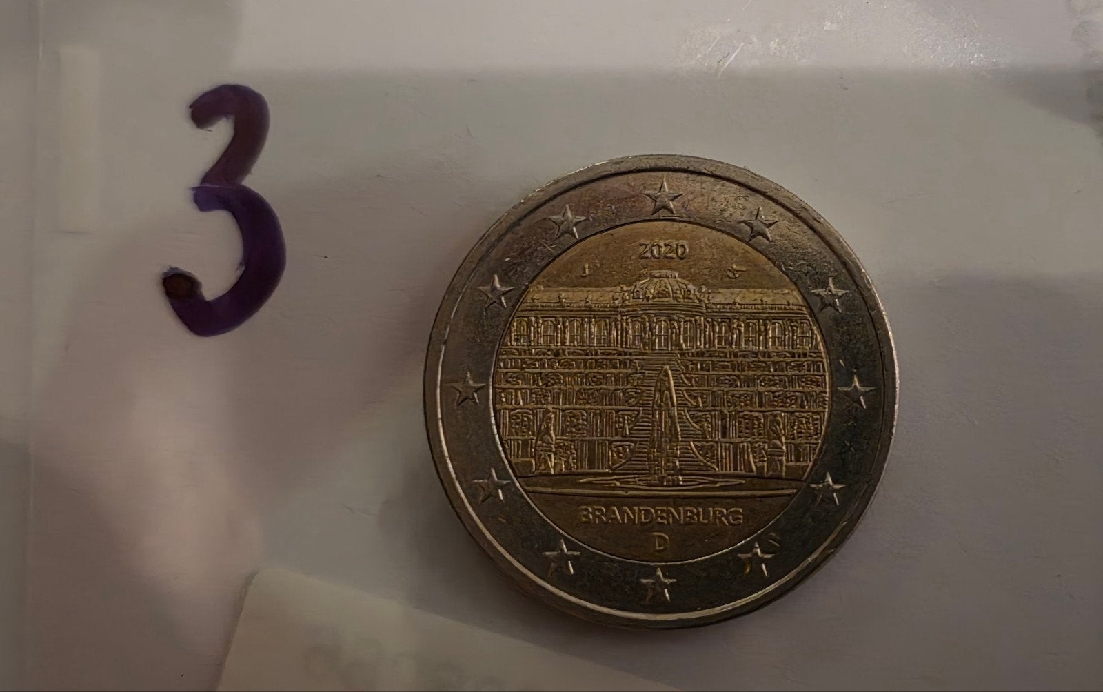 2 Euro munt Duitsland 2020 Brandenburg, Postzegels en Munten, Munten | Europa | Euromunten, Ophalen of Verzenden, Duitsland, 2 euro
