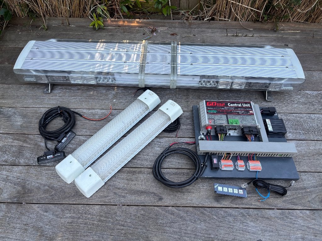 Whelen Liberty LED oranje flitsbalk werklampen knipperlampen, Ophalen