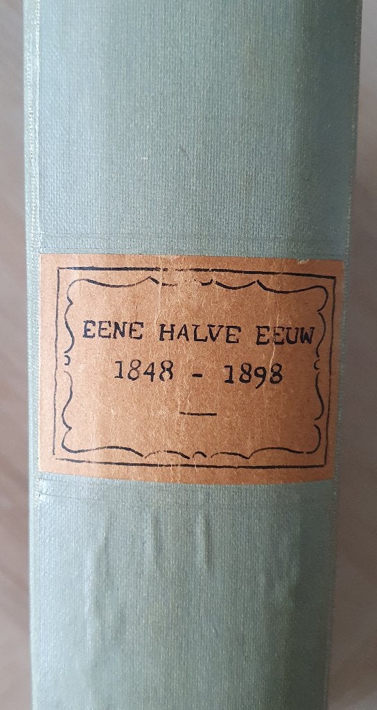 Historisch Gedenkboek 1848 - 1898 Koningin Wilhelmina, Ophalen of Verzenden, Gebruikt, Nederland, Tijdschrift of Boek