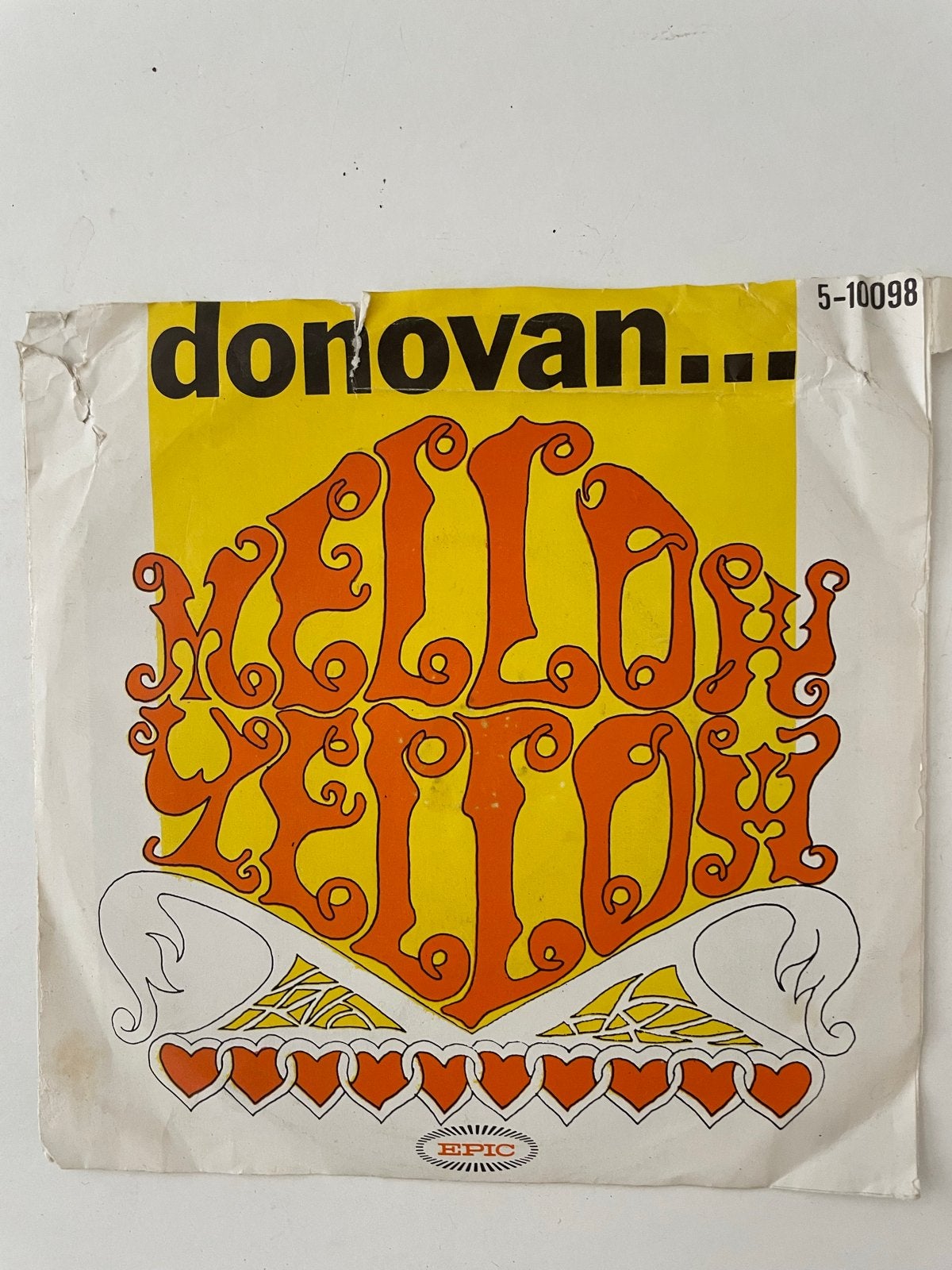 Donovan - Mellow Yellow / Sunny South Kensington (Single), Originele persing, Ophalen of Verzenden, Gebruikt, Pop