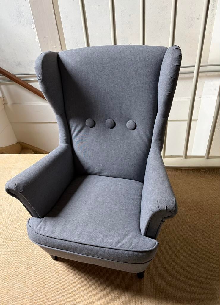 IKEA Kinder fauteuil - Grijs, Ophalen, Gebruikt, Minder dan 75 cm, Stof