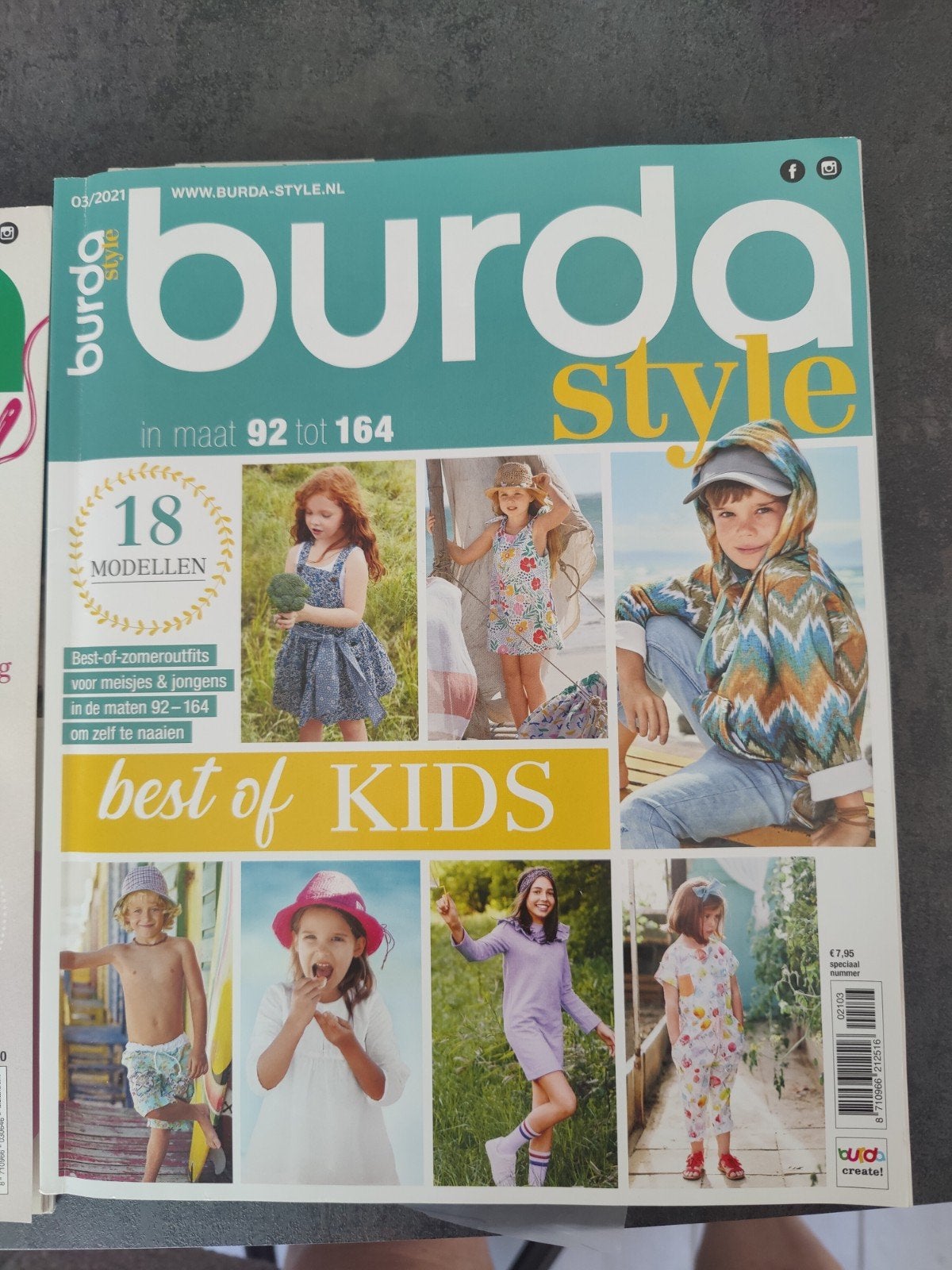 Burda Style, Burda Easy Kids en Knippie naaipatronen, Ophalen of Verzenden, Gelezen, Overige typen