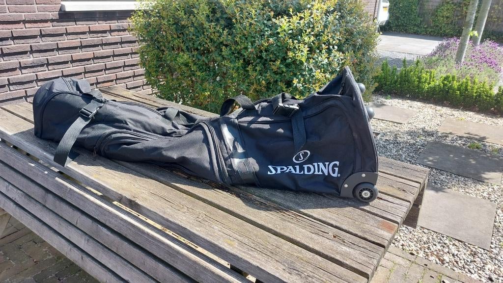 Spalding Travelbag voor golftas - Zwart, met wielen, Ophalen of Verzenden, Gebruikt, Tas, Overige merken