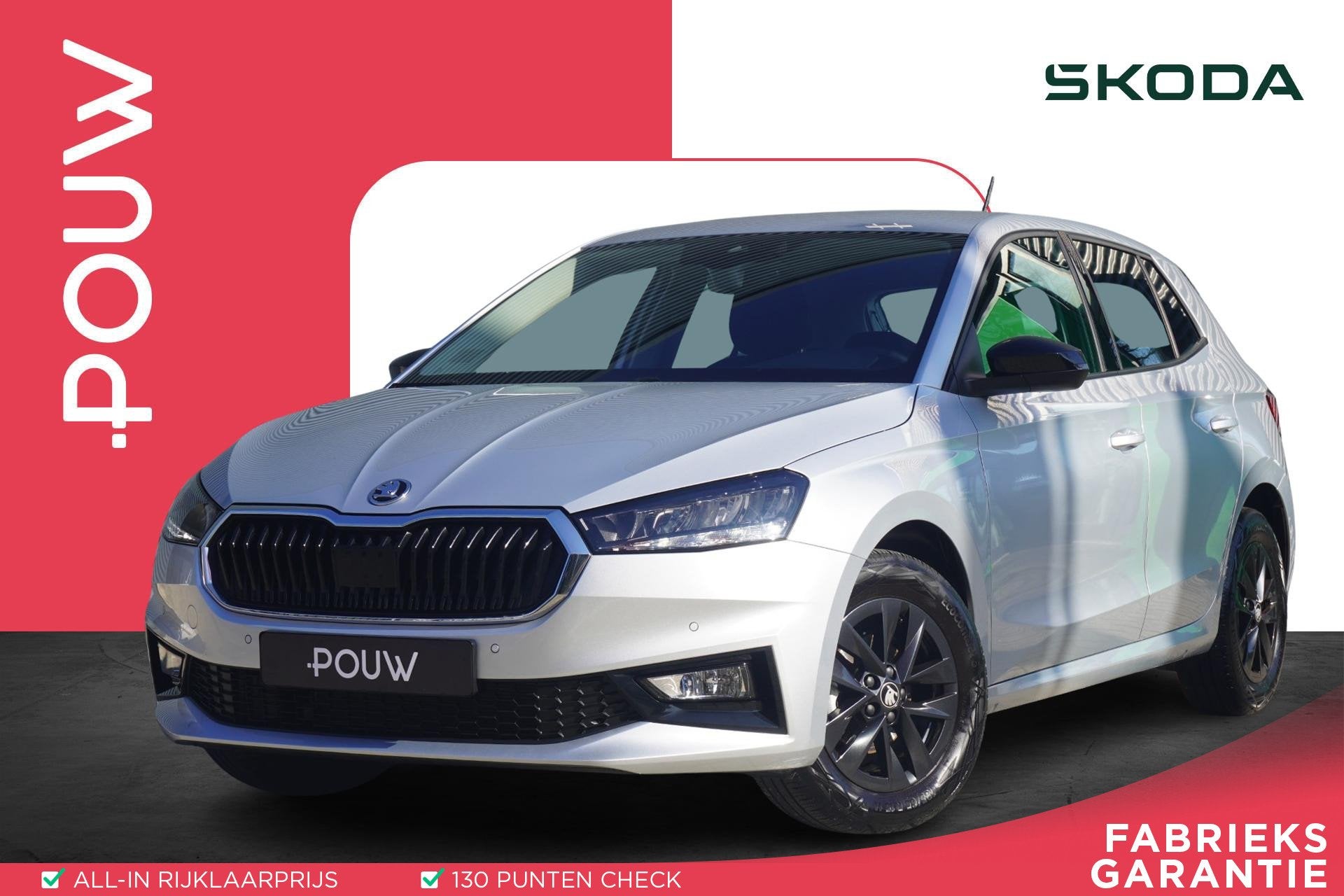 Skoda Fabia 1.0 TSI 95pk Business Edition | Stoelverwarming, Auto's, Voorwielaandrijving, 12 maanden, Stof, Gebruikt