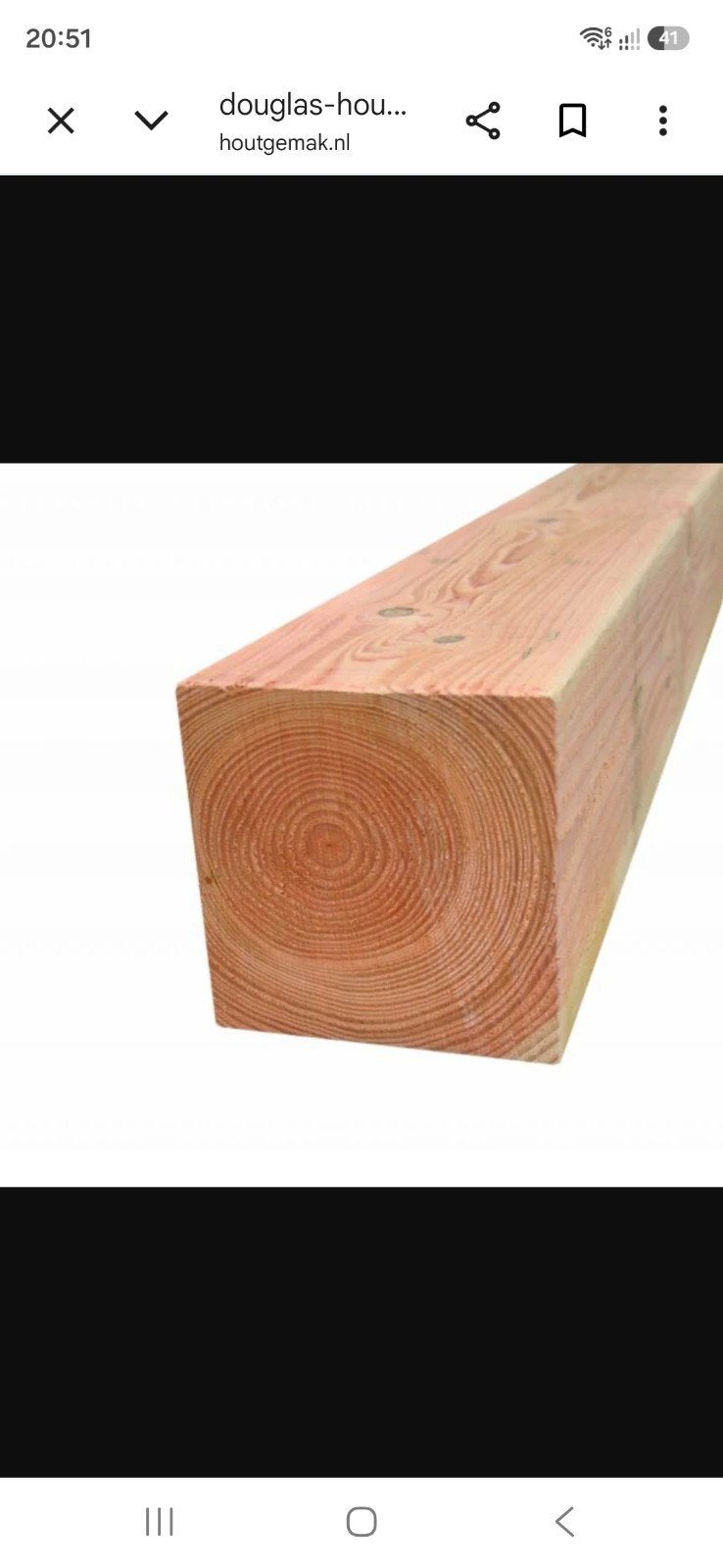 gezocht 3x afval stuk douglas 200x200, 20 tot 30 cm stukken, Ophalen, Minder dan 180 cm, Planken