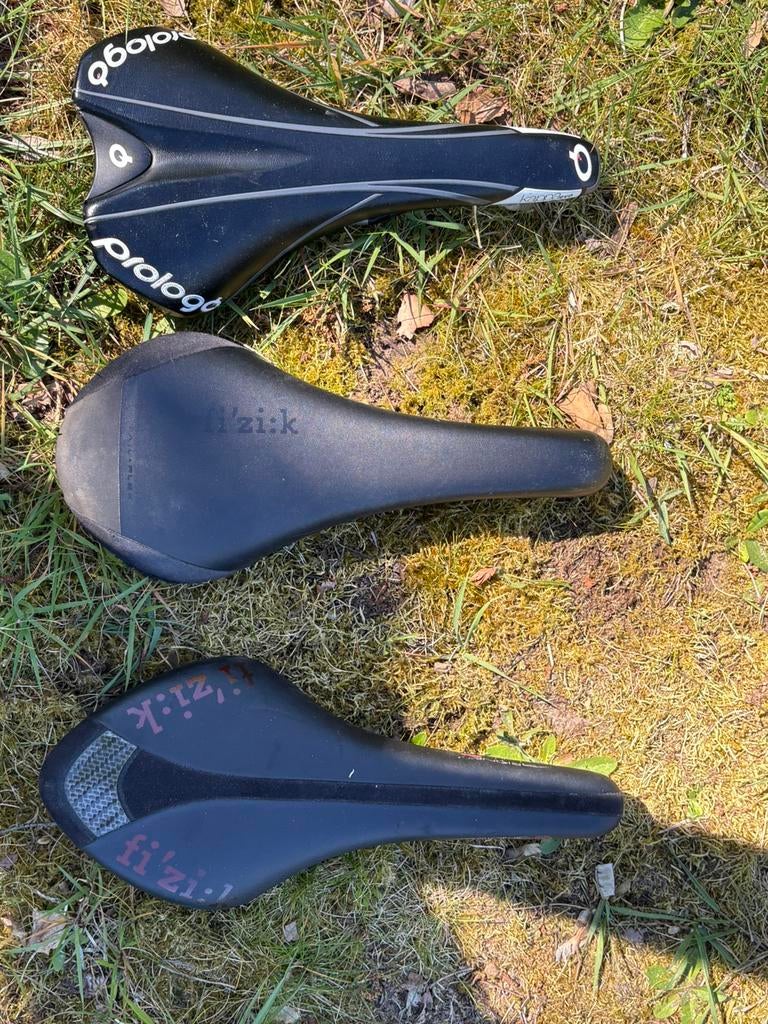 Zadels racefiets en mtb, Fietsen en Brommers, Ophalen of Verzenden, Gebruikt, Racefiets