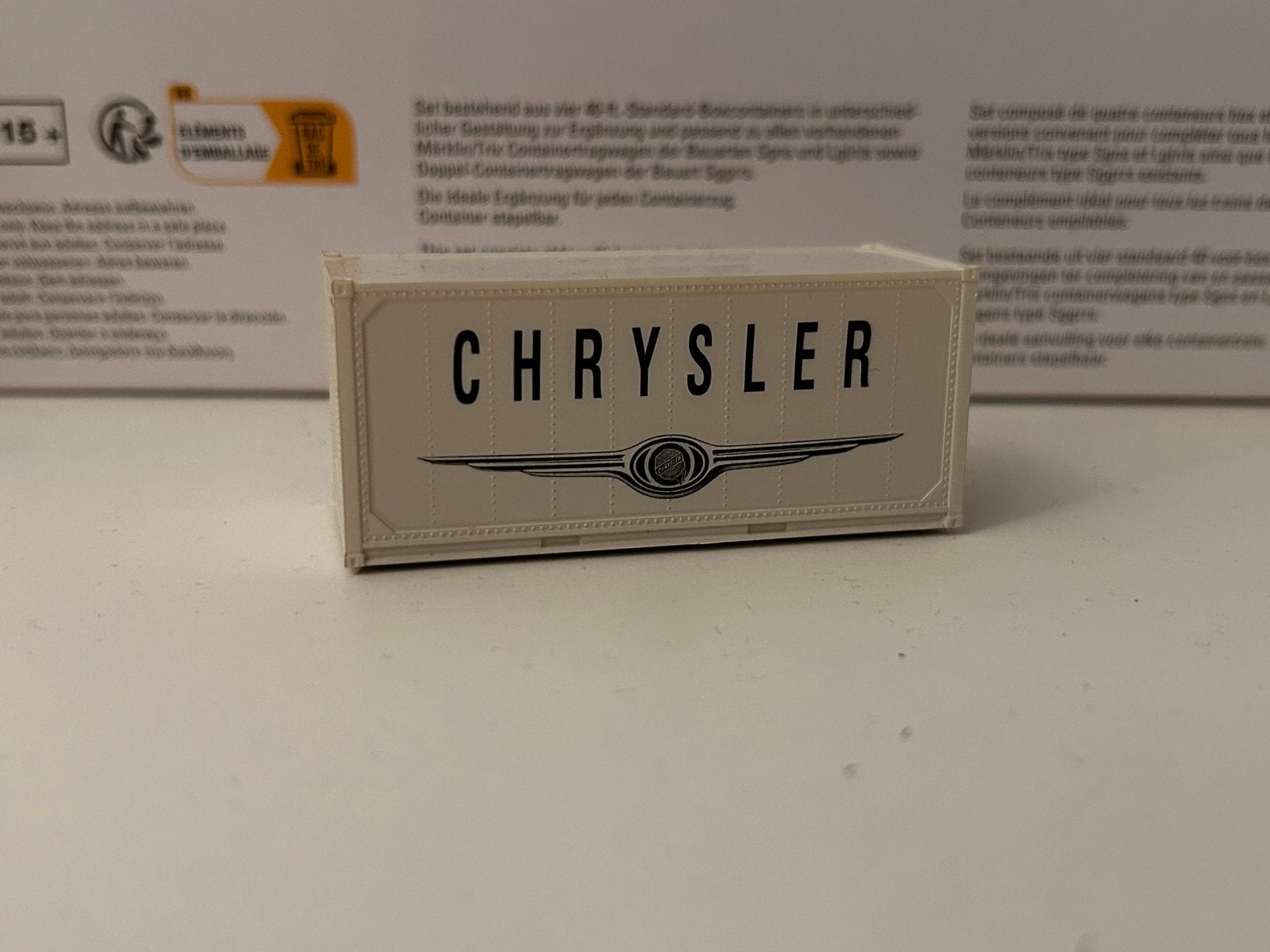 Marklin Originele containers: Chrysler, Wisselstroom, Gebruikt, Wagon, Ophalen of Verzenden