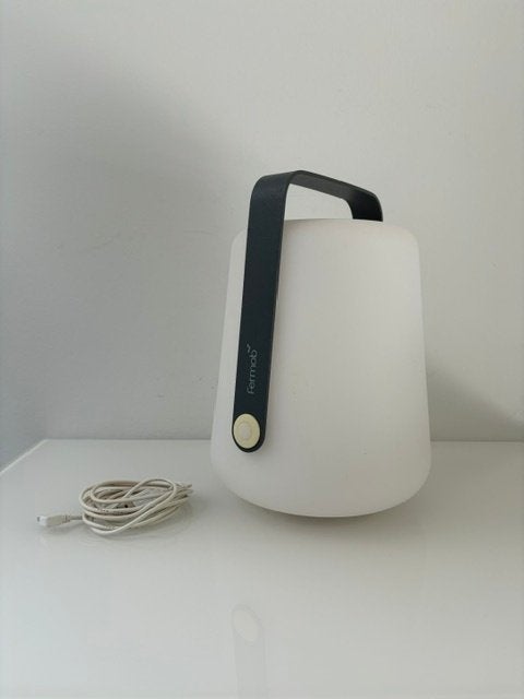Fermob Balad H25 tafellamp – Anthracite, Tuin en Terras, Kunststof, Gebruikt, Minder dan 50 watt, Wandlamp