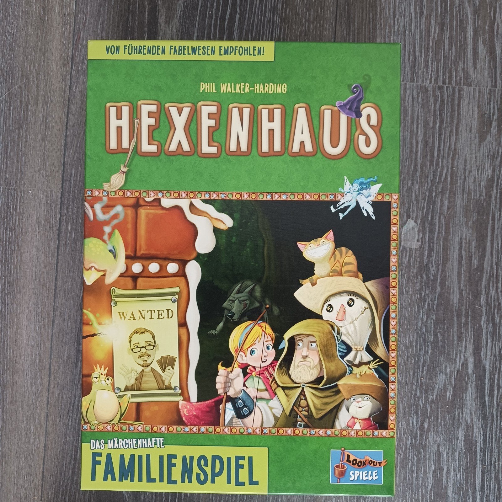 Nr 65) Hexenhaus - Familiespel van Lookout Spiele, Een of twee spelers, Ophalen of Verzenden, Zo goed als nieuw, Lookout Spiele