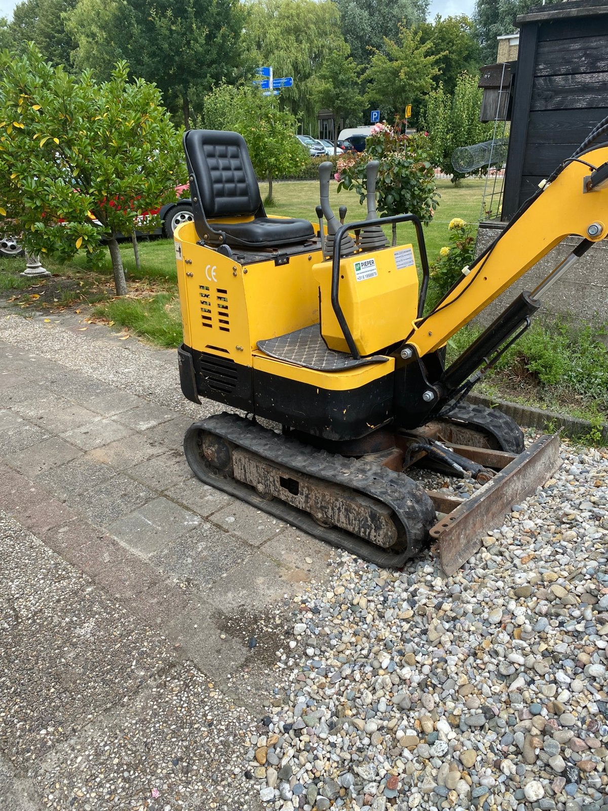 Te koop WCM mini graver, Zakelijke goederen, Machines en Bouw | Kranen en Graafmachines, Ophalen, Graafmachine