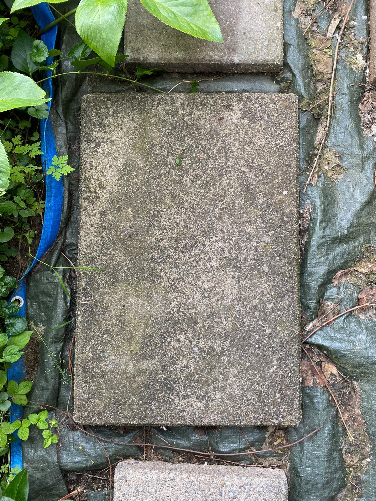 14 tegels 60x40x5cm, Ophalen, Gebruikt, Beton, Terrastegels