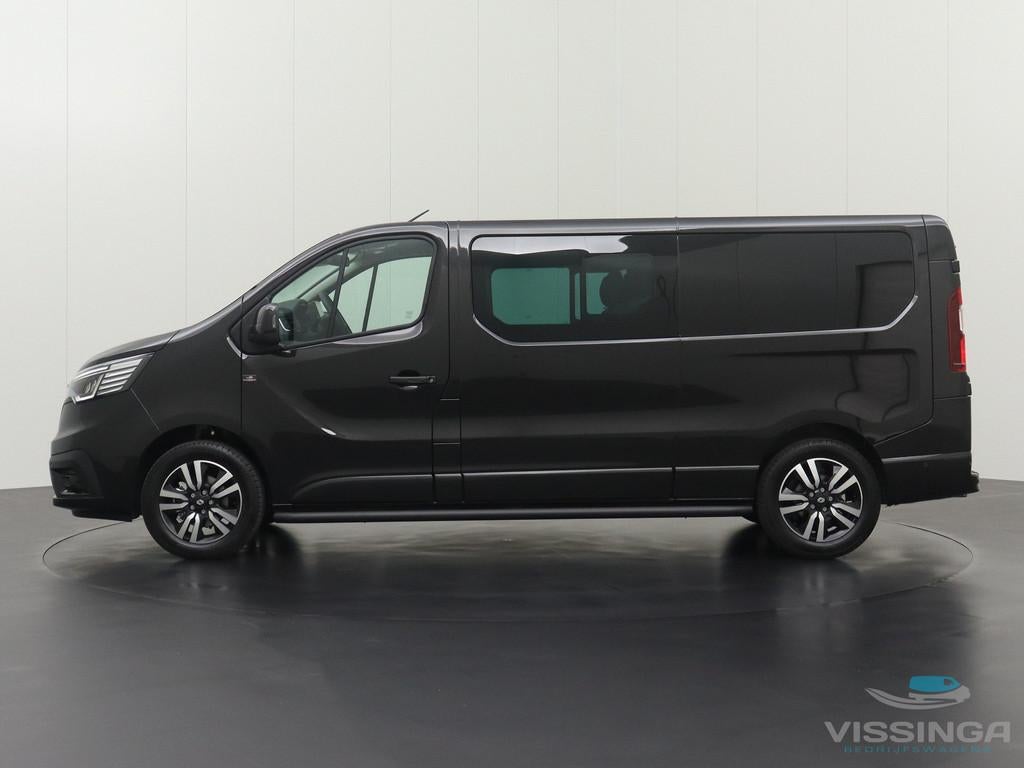 Renault Trafic L2H1 170 pk Anniversary Edition Automaat Dubb, Auto's, Bestelauto's, Stof, 4 cilinders, Renault, Zwart