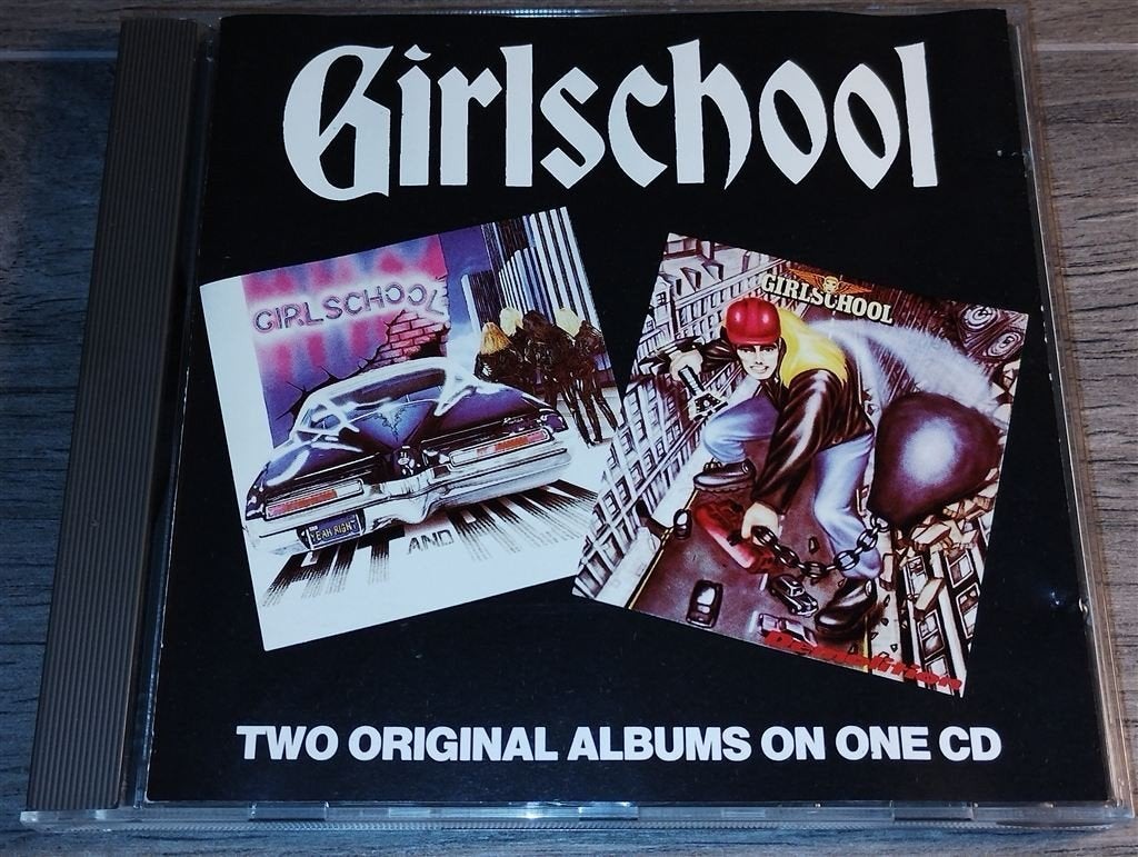 Girlschool ‎- Demolition / Hit And Run, Ophalen of Verzenden, Zo goed als nieuw