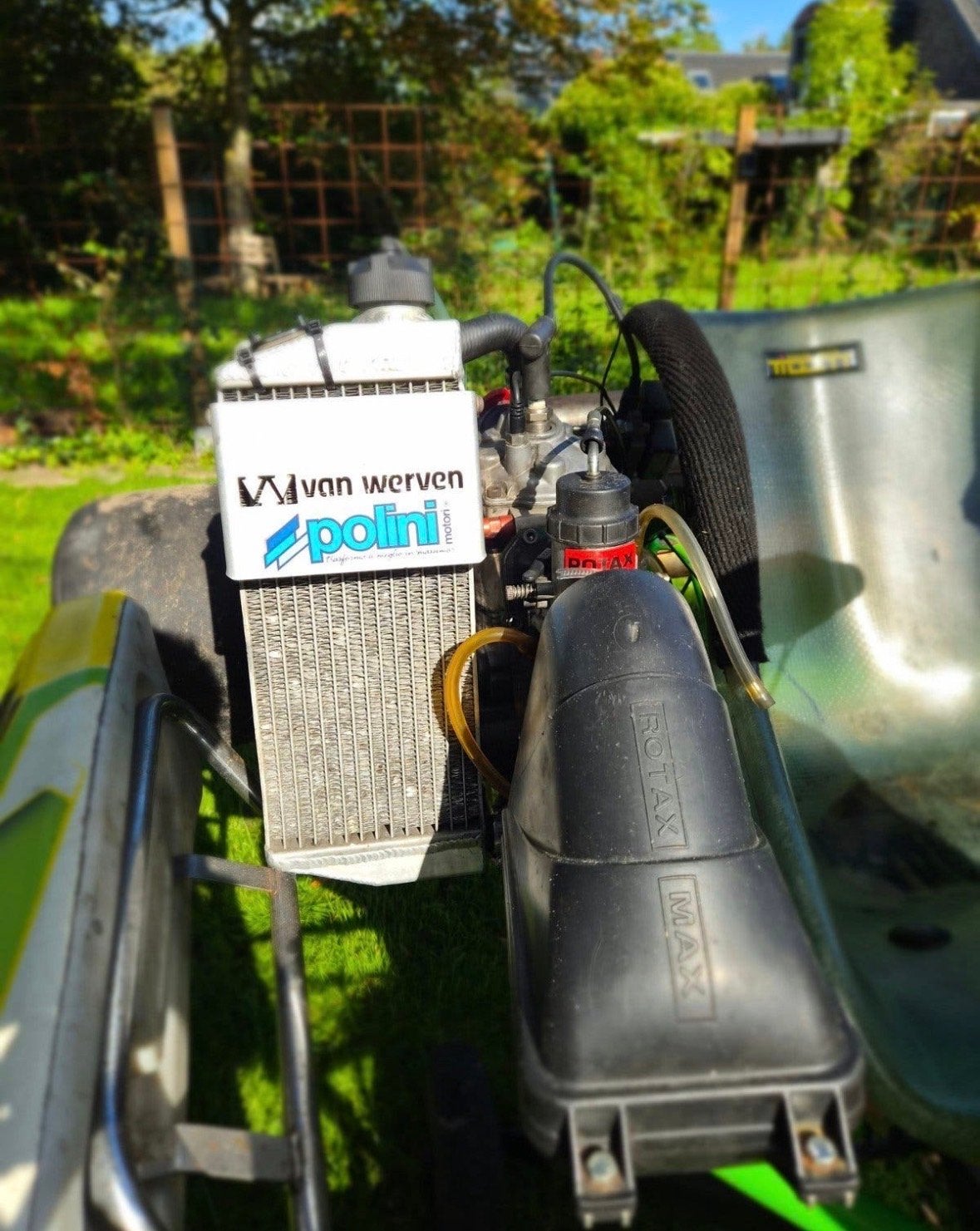 Junior Max Kart - met rotax motor Klaar voor de start!, Ophalen of Verzenden, Gebruikt, Kart