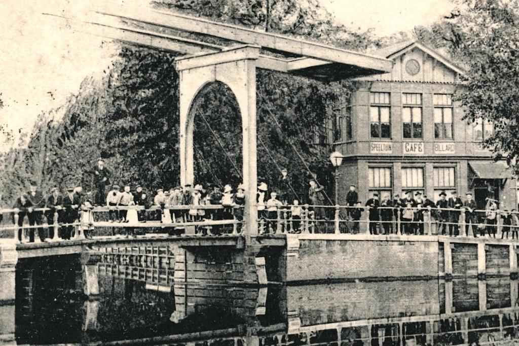 700836 Sloterdijk 1902 café 't Rechthuis Gelopen met zegel, Ophalen of Verzenden, Voor 1920, Gelopen, Noord-Holland