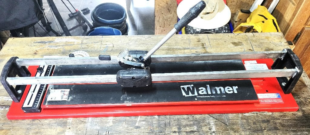 Walmer tegelsnijder voor tegels tot 74 cm, Doe-het-zelf en Verbouw, Gereedschap | Handgereedschap, Ophalen, Overige merken, Zo goed als nieuw