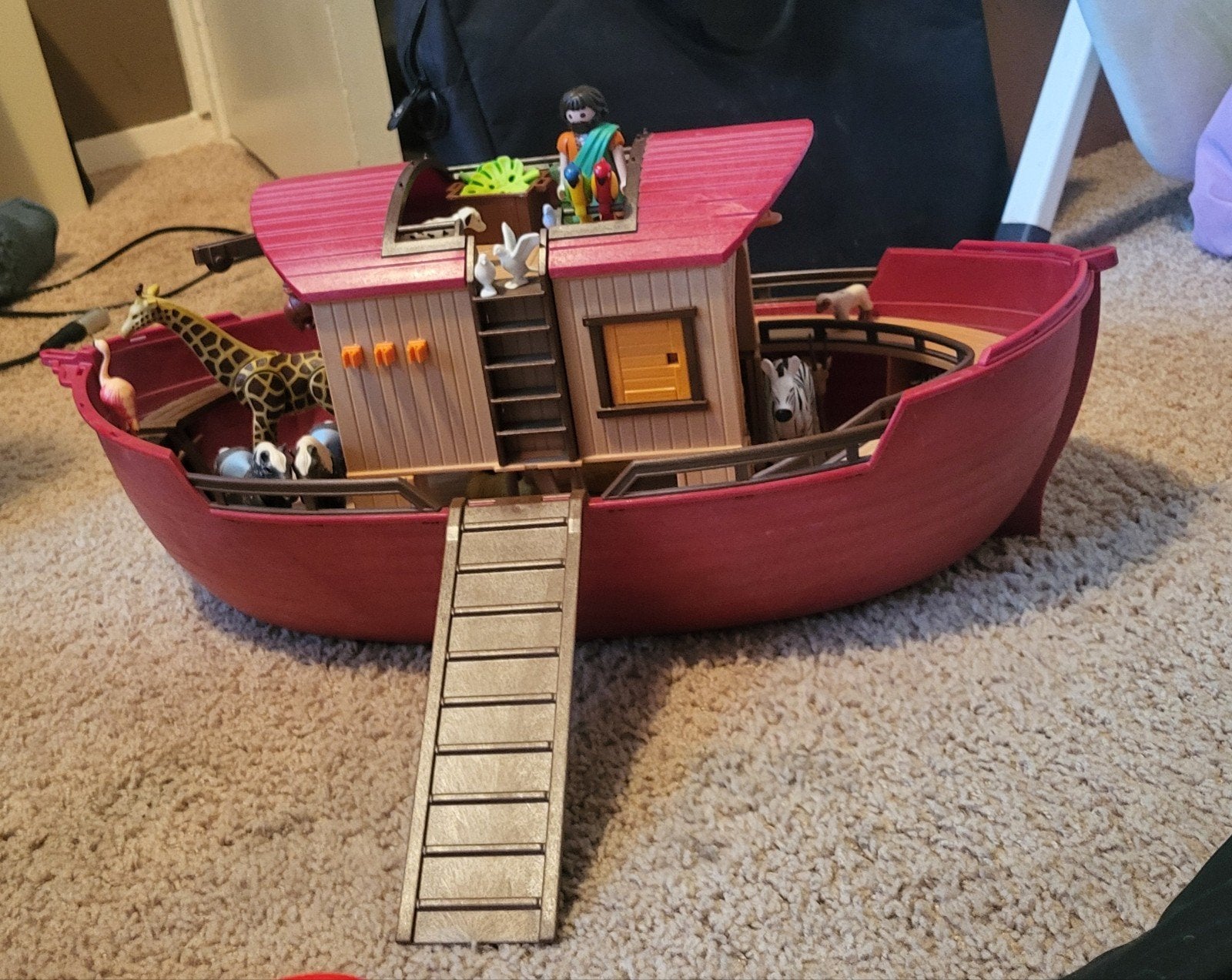 Playmobil Ark Van Noach, Ophalen, Zo goed als nieuw, Losse onderdelen, Boot/Schip