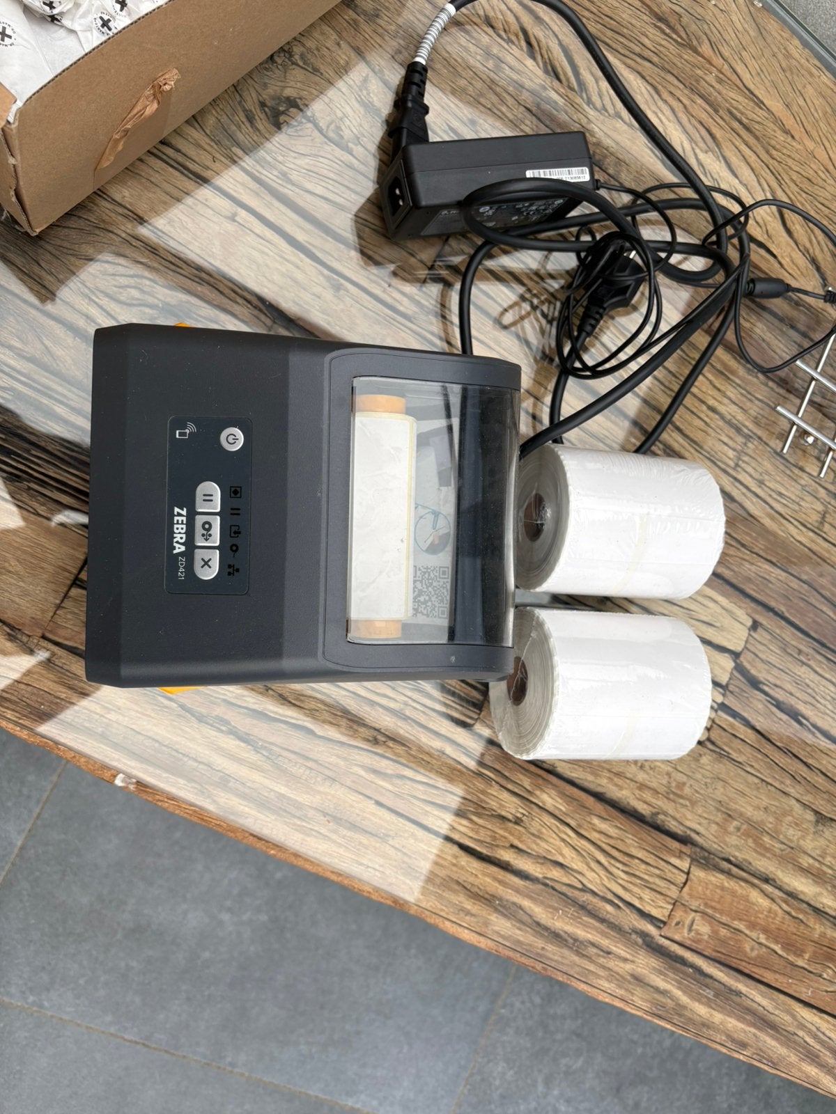 Zebra ZD421 labelprinter met wifi, Ophalen of Verzenden, Zo goed als nieuw, Overige merken